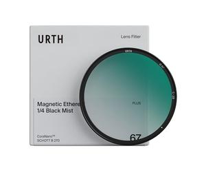 Urth 52 mm Filtre Magnétique Ethereal Black Mist ¼ (Plus+) - Effet Cinématographique, Diffusion Lumineuse, Revêtement Nano 20 Couches