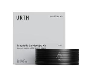Urth 62mm Kit de Filtres Magnétiques 5-en-1 pour Objectif (Plus) - UV, Polarisant Circulaire (CPL), Densité Neutre ND64, ND1000, Dégradé ND8, Verre Optique Multicouche, Filtres Ultra-Fins