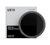 Urth 82mm Filtre ND Variable ND2-32+Diffusion Black Mist ¼ Éthéré (Pro) Filtres professionnels avancés avec nano-revêtement multicouche pour une polarisation améliorée et un effet de cinématographique