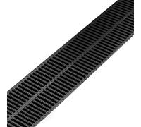 URUCHF Grilles de Drainage Grille de Drainage, couvercles de Drain en Plastique pour extérieur, couvercles de Drain d'égout rectangulaires pour Jardin/égout/Cour(300x100x20mm)