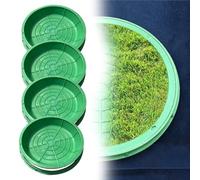 URUCHF Plaque d'égout Couvercle De Regard D'égout Affleurant, Couvercle De Fosse Septique Rond Et Robuste, Couvercle Décoratif pour Réservoir D'eaux Usées(4 PCS,Dia 60cm)