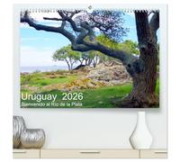 Uruguay - Bienvenido al Río de la Plata (hochwertiger Premium Wandkalender 2026 DIN A2 quer), Kunstdruck in Hochglanz: Land der Gauchos und endloser Strände