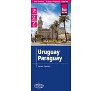 Uruguay, Paraguay (1:1.200.000)