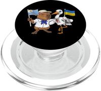 Uruguay Ukraine Racines Drapeau Uruguayen Fier Ukrainien PopSockets PopGrip pour MagSafe
