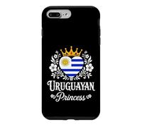 Uruguayan Princess Uruguay Flag Proud Uruguayan Girl Coque pour iPhone 7 Plus/8 Plus