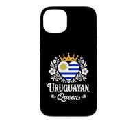 Uruguayan Queen Uruguay Flag Proud Uruguayan Woman Coque pour iPhone 13