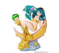 Urusei Yatsura Statue Pvc 1/7 Lum & Ten Box Cafe & Space Collaboration 20 Cm Des