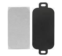 URVOLAX New Plaque Métallique Magnétique avec Patin Adhésif et Vis pour 65X