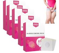 URWEIGH Seurico Lot de 5 boîtes de 30 patchs de contrôle de la vessie, patch de contrôle de l'incontinence post-partum, patch de contrôle de la vessie et post-partum pour femme