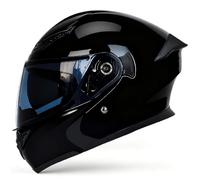 URYWTXY Casque de Moto Flip up avec ECE Homologué, Casque Modulable Motocyclette intégral Double Visière, Casque Anti-Collision Scooter Chopper Cruiser Racing pour Hommes Et Femmes