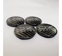 URYYRIT Capuchons Centraux Moyeu de Voiture, pour OZ Racing, 55mm, Couvercle Décoration Roue Anti-poussière Étanche, Centre Roue avec Autocollant D'emblème Logo, Accessoires Extérieurs