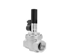 URZQCKGLK Électrovanne d'arrêt d'urgence de gaz DN25 DN32 DN40 DN50, Liaison Commerciale, Filetage Industriel(DN40 Closed 0.1MPa)