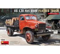 US 1,5T 4X4 G506 Camion Plateau 1:35 Kit De Modèle En Plastique MINIART