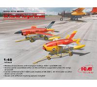US Aérien Target Drons 1:48 Plastique Model Kit Icm