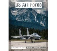 US Air Force Calendar 2026 2027: Air Power Photography Book Featuring the U.S. Aircraft, Warbird, Fighter Jets and More | Perfect for Daily Planning