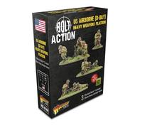 US Airborne (D-Day) Heavy Weapons Platoon Miniatures à l'échelle 28 mm pour l'action de boulon Miniatures très détaillées de la Seconde Guerre mondiale