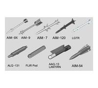 Us Aircraft Weapon-air-to-air Missile - 1:32e - Trumpeter G