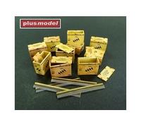 Plus Model AL3003 - 1/32 US Ammunition Boites Avec Belts De Charges 82. Division
