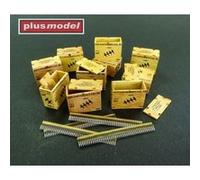 Us Ammunition Boxes With Belts Of Charges 82. Division ''all American'' - Panzerdivision ''l- 1:32e - Plus Model G