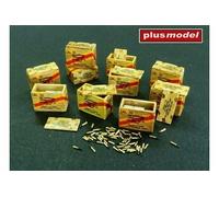 Us Ammunition Boxes With Cartons Of Charges - 1:48e - Plus Model G