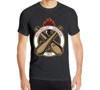 US Army Retro Ordnance Corps Insignia Men's Quick-Dry Moisture Wicking Athletic-Fit T-Shirts Cycling Tee Manches Courtes(X-Large)
