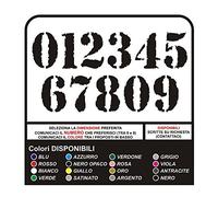 US ARMY style numéro autocollant EFFET USÉ. Dites nous votre numéro préféré (de 0 à 9) et la couleur. US ARMY militaire autocollants (HAUTEUR CM 5)