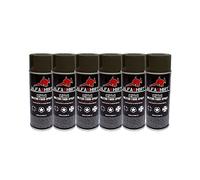 US Army WK2 25392 Lot de 6 bombes de peinture en spray mat Olive