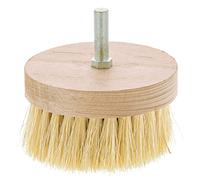 US Art Supply 10,2 cm de large Craie et cire Brosse de polissage avec 320,3 cm perceuse Tonnelle - Design Unique à base de bois de hêtre Empêche les dommages dus à l'eau, tous les Naturel Poils