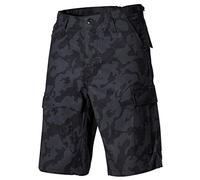 US BDU Bermuda, Rip Stop, Couleur:night-camo;Taille:L