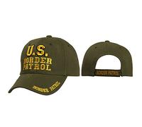 US Border Patrol Casquette de baseball, vert militaire, Taille unique