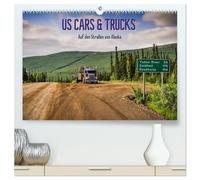 US Cars & Trucks in Alaska (hochwertiger Premium Wandkalender 2026 DIN A2 quer), Kunstdruck in Hochglanz: Der faszinierende Alltag auf den Straßen von Alaska