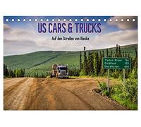 US Cars & Trucks in Alaska (Tischkalender 2026 DIN A5 quer), CALVENDO Monatskalender: Der faszinierende Alltag auf den Straßen von Alaska