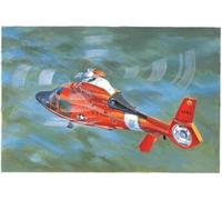 Us Coast Guard Hh-65c Dolphin Helicopter - 1:35e -