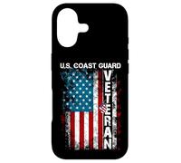 US Coast Guard Veteran American Flag Patriotic Veterans Day Coque pour iPhone 17