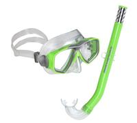 US.Divers Combo JAVA JR | Kit de Plongée, Masque et Tuba pour Enfant 6+ avec vision panoramique à 180°, Protection UV, Verres Anti-buée et Anti-fuite pour randonnée aquatique et snorkeling