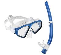 US.Divers Set DORADO II JR | Kit de Plongée, Masque, Palmes et Tuba pour Enfant 6+, vision panoramique à 180°, Garçon Fille, Protection UV, Verres Anti-buée Anti-fuite, Randonnée Aquatique Snorkeling