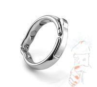 US-DXB Pẹnịs CọcKṛịng en acier inoxydable pour Mẹn Sẹx( Diamètre réglable : 28-32mm)