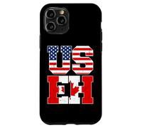 US EH Leaf Canadian American Canada USA Flag Home Pride USEH Coque pour iPhone 11 Pro