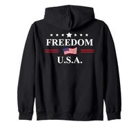 US Freedom America Sign Saying Freedom USA Legalize Freedom Sweat à Capuche