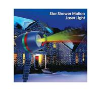 (US)Garden Lights Star Christmas Projector Moving Lighting Leds Color Green Red For Party Decoration Star Shower Motion Laser Light