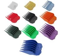 US ! Lot de 10 protections Magetic Clipper Guards pour Ufree U-1257, code couleur de remplacement - Longueur : 0,6 cm à 2,5 cm