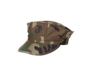 US marine casquette, renfort, Couleur:woodland;Taille:S