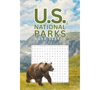 US National Parks Word Search: United States Parks Word Puzzle Book | Large Print for Travel Lovers