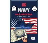 US Navy Word Search Puzzles the American Naval Might for Adults, Seniors & Teens: Word Searches with Easy to Read Print about the US Navy, Ships, and ... Puzzles ... A Gift for US Navy Enthusiasts