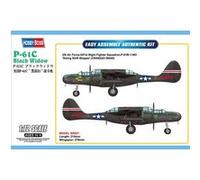 HobbyBoss Kit de modélisme en plastique P-61C Black Widow 1/72 Multicolore
