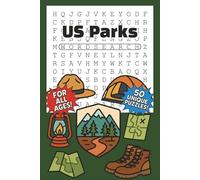 US Parks Word Search: All Ages Word Search Puzzle Book with Easy to Read Print about Yosemite, Yellowstone, Death Valley, and More | 6 x 9 inches, 100 ... Gift for Vacations, Holidays, and Free Times!