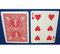 US Playing Card Company Jeu Bicycle à Forcer (6 de Coeur) (Rouge)