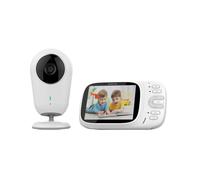 (US Plug, Multicolor) VB609 3.2 inch LCD Video Baby Monitor 2 Way Voice Talk Temperature Monitoring Night Vision Baby Secu