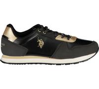 US POLO ASSN. CHAUSSURES DE SPORT NOIRES POUR FEMMES : Couleur - Noir, Taille - 35 Taille : 35 Couleur : Noir
