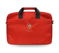 US Polo Bag USCB15PUGFLRE sacoche pour ordinateur portable, jusqu'à 15", rouge